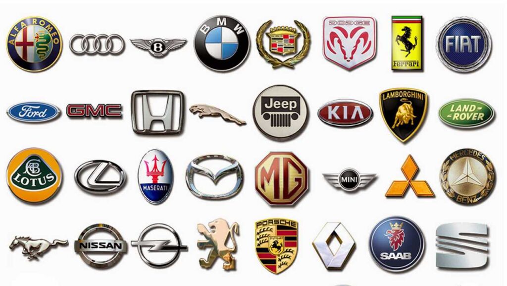 car logos with names